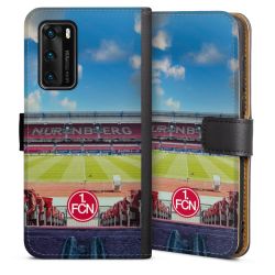 Sideflip mit langer Lasche schwarz