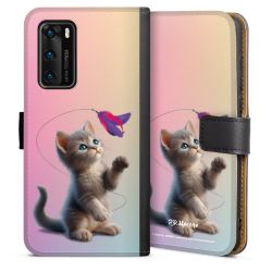 Sideflip Fodral med flap svart