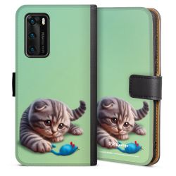 Sideflip Fodral med flap svart