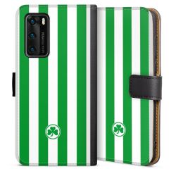 Sideflip mit langer Lasche schwarz