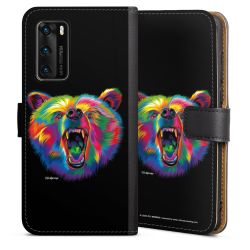 Sideflip Fodral med flap svart