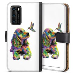 Sideflip Fodral med flap svart