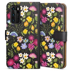 Sideflip Fodral med flap svart