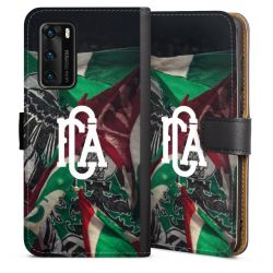 Sideflip mit langer Lasche schwarz