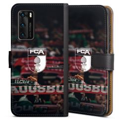 Sideflip mit langer Lasche schwarz