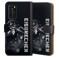 Sideflip mit langer Lasche schwarz