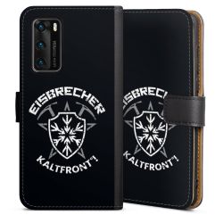 Sideflip mit langer Lasche schwarz