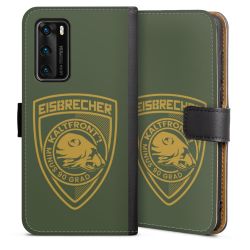 Sideflip mit langer Lasche schwarz