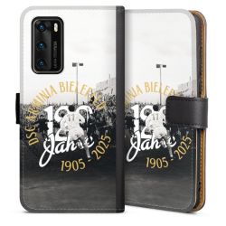 Sideflip mit langer Lasche schwarz