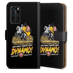 Sideflip mit langer Lasche schwarz