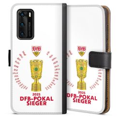 Sideflip mit langer Lasche schwarz