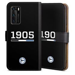 Sideflip mit langer Lasche schwarz