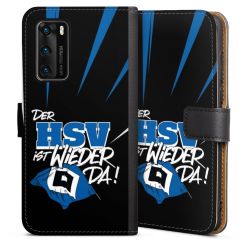 Sideflip mit langer Lasche schwarz