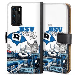 Sideflip mit langer Lasche schwarz