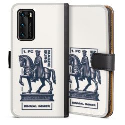 Sideflip mit langer Lasche schwarz