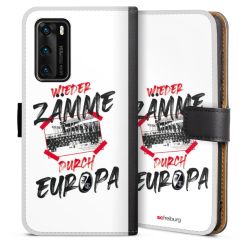 Sideflip mit langer Lasche schwarz