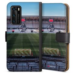 Sideflip mit langer Lasche schwarz