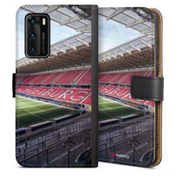 Sideflip mit langer Lasche schwarz