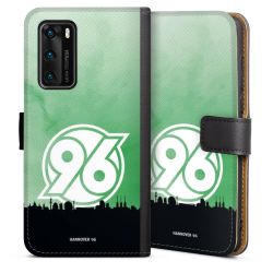 Sideflip mit langer Lasche schwarz