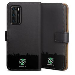 Sideflip mit langer Lasche schwarz