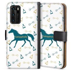 Sideflip Fodral med flap svart