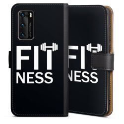 Sideflip Fodral med flap svart