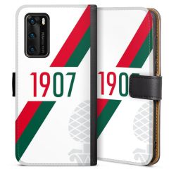 Sideflip mit langer Lasche schwarz