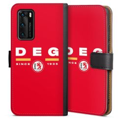 Sideflip mit langer Lasche schwarz