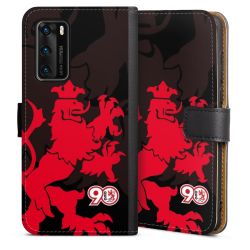 Sideflip mit langer Lasche schwarz