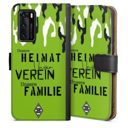 Sideflip mit langer Lasche schwarz