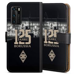 Sideflip mit langer Lasche schwarz