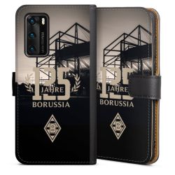 Sideflip mit langer Lasche schwarz