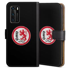 Sideflip mit langer Lasche schwarz