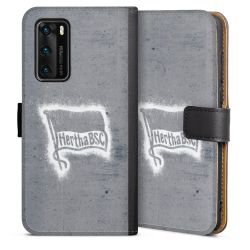 Sideflip mit langer Lasche schwarz