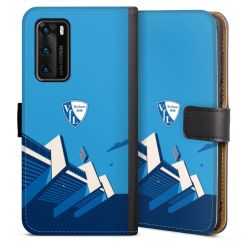 Sideflip mit langer Lasche schwarz