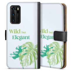 Sideflip Fodral med flap svart