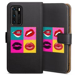 Sideflip Fodral med flap svart