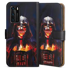 Sideflip mit langer Lasche schwarz