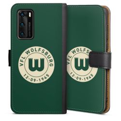 Sideflip mit langer Lasche schwarz