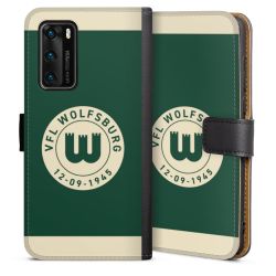 Sideflip mit langer Lasche schwarz