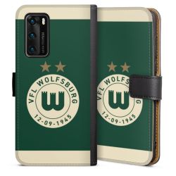 Sideflip mit langer Lasche schwarz