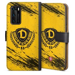 Sideflip mit langer Lasche schwarz