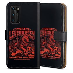 Sideflip mit langer Lasche schwarz