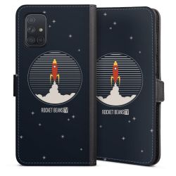 Sideflip mit Lasche schwarz