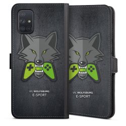 Sideflip mit Lasche schwarz