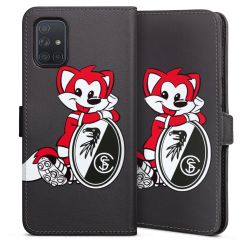 Sideflip mit Lasche schwarz