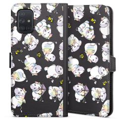 Sideflip mit Lasche schwarz