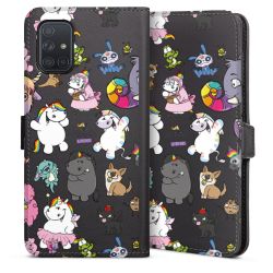 Sideflip mit Lasche schwarz