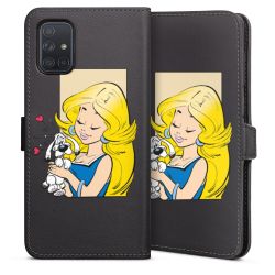 Sideflip mit Lasche schwarz