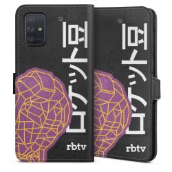 Sideflip mit Lasche schwarz